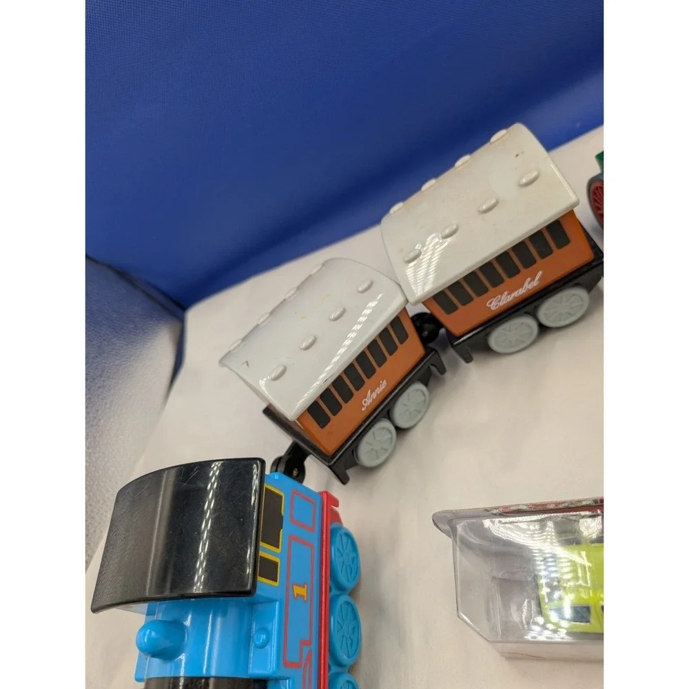 Thomas And Friends Train Lot Pull And Go Percy Annie Tomy Toy Vintage Kids